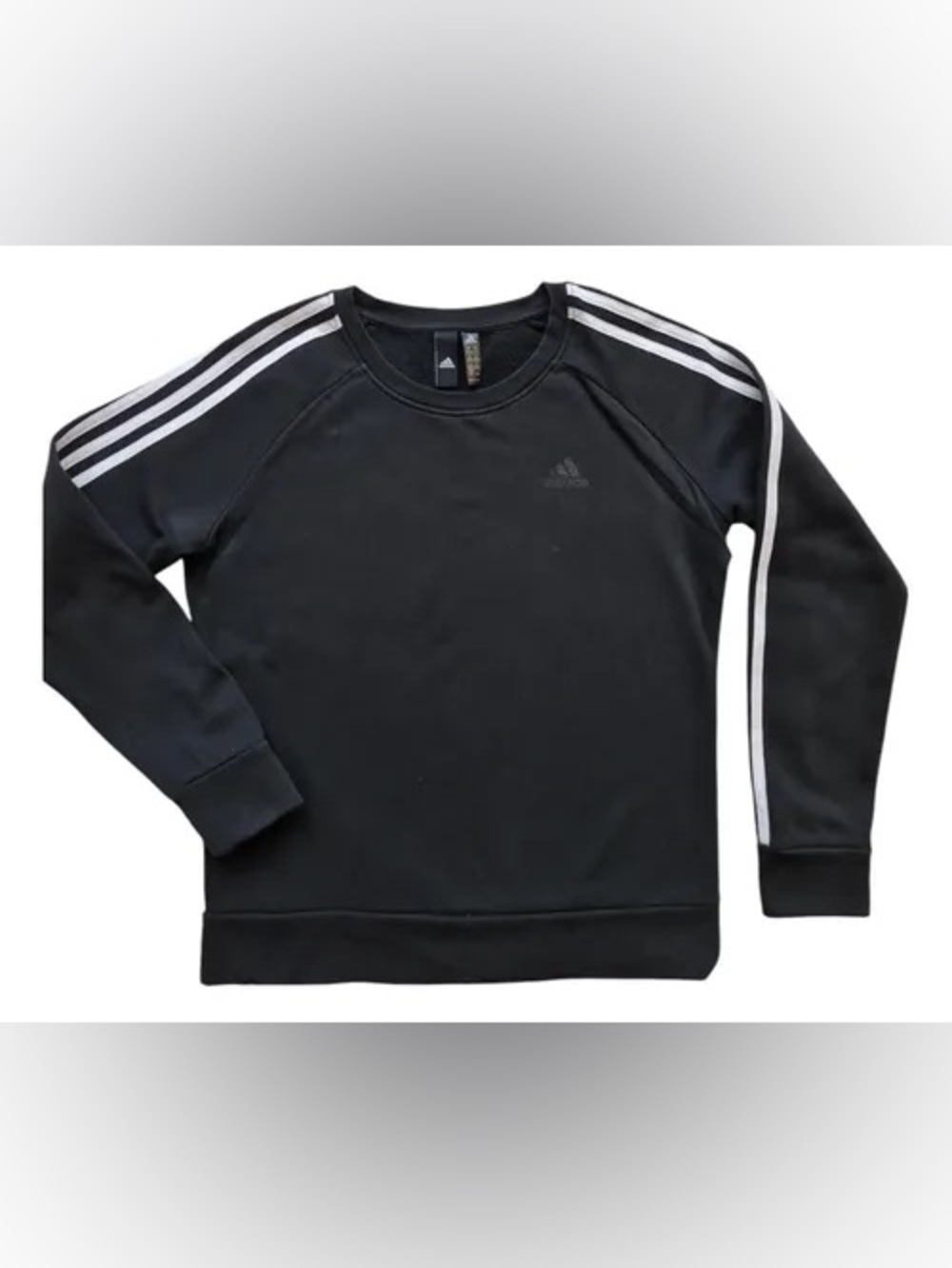 Vintage Adidas Women’s black Sweatshirt